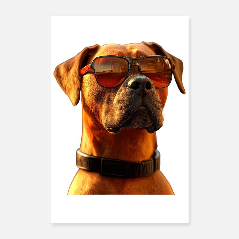 Rhodesian Ridgeback Chien de chasse Chiens Pride Ridgeback Poster 40 x 60 cm