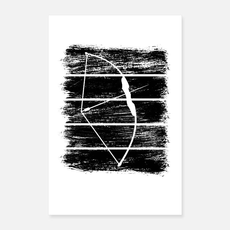 Bogenschießen Poster 40x60 cm