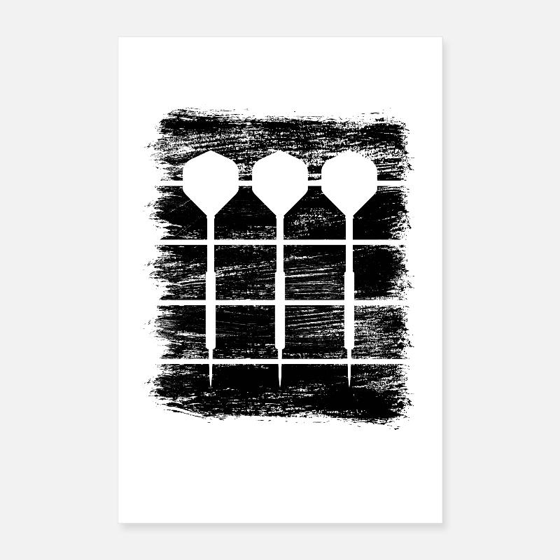 Dart Arrows Poster 16" x 24" (40x60 cm)