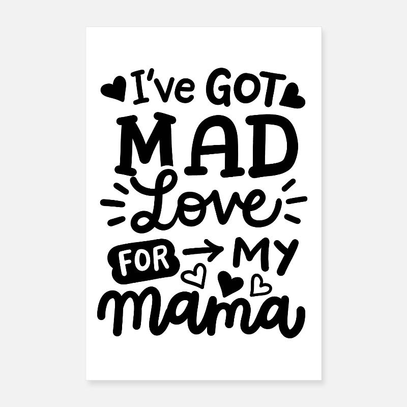 Mama Mami Muttertag Poster 40x60 cm