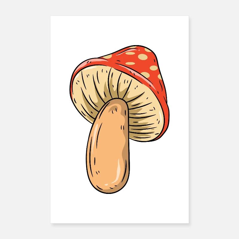 Pilz Poster 40x60 cm