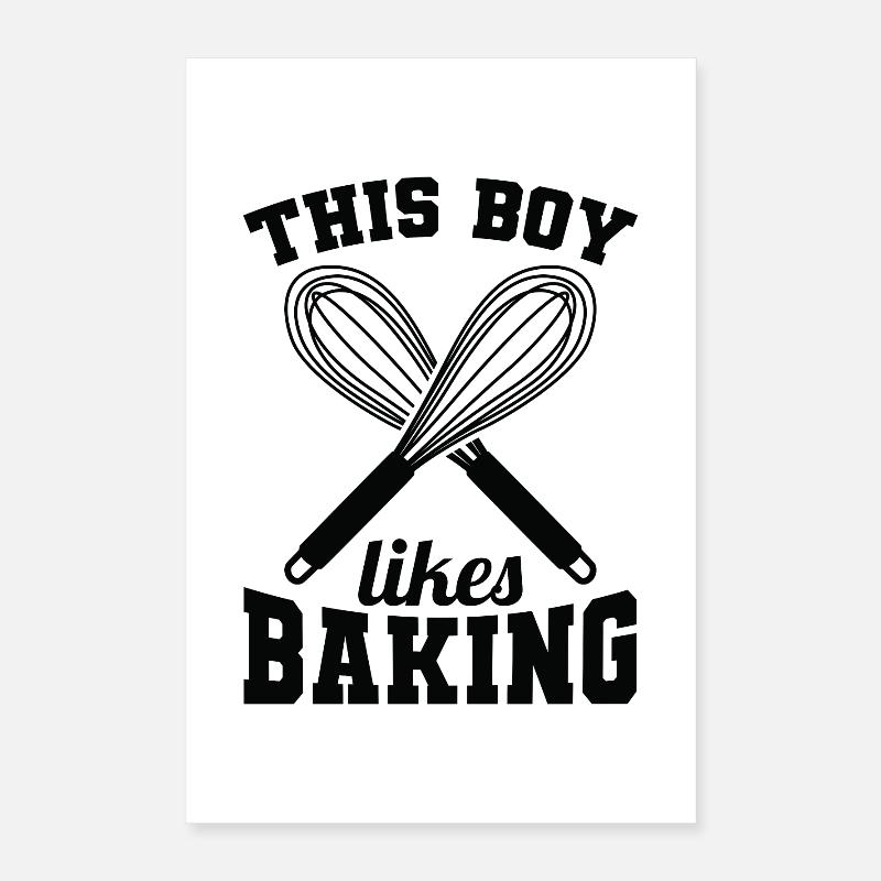 Small baker Poster 16" x 24" (40x60 cm)