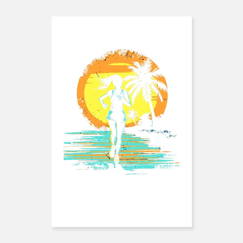 Coureur Poster 40 x 60 cm