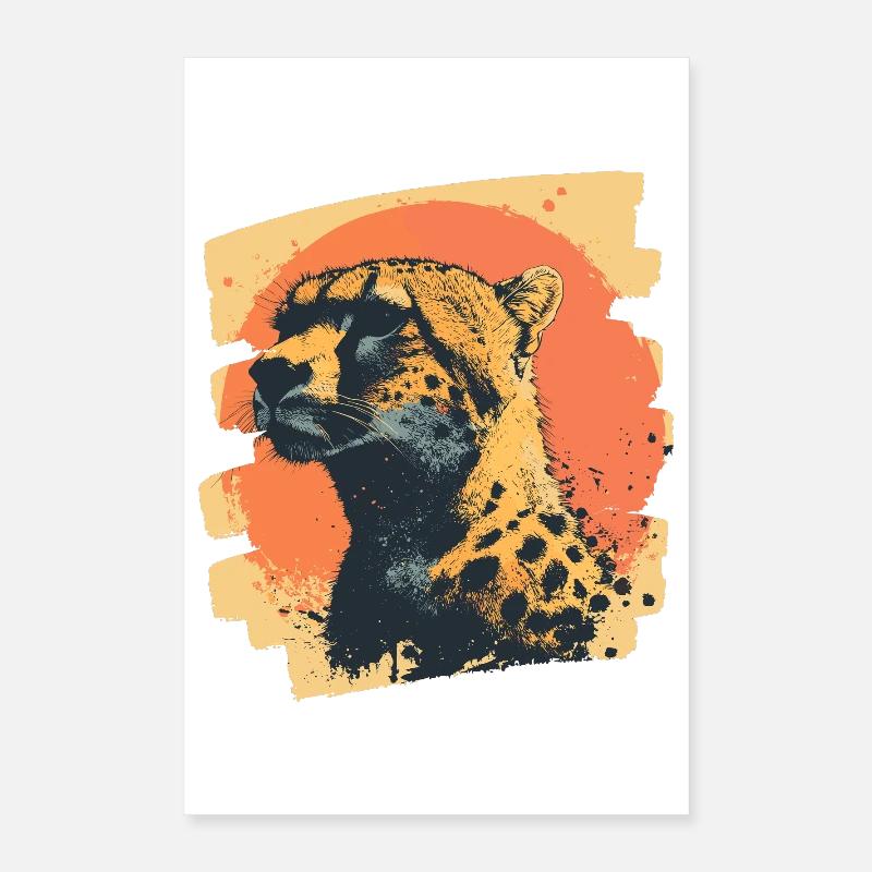 Cheetah Poster 16" x 24" (40x60 cm)
