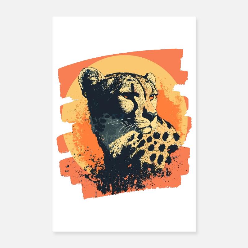 Cheetah Poster 16" x 24" (40x60 cm)