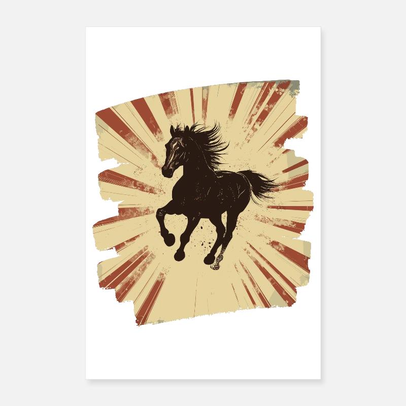 Cheval Poster 40 x 60 cm