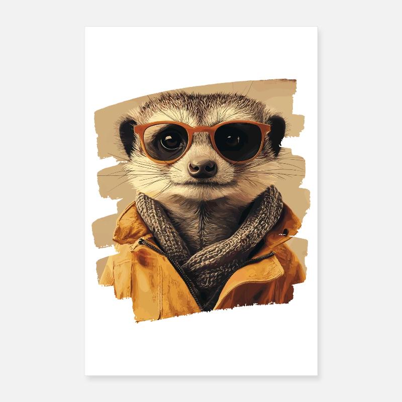 Suricate Poster 40 x 60 cm
