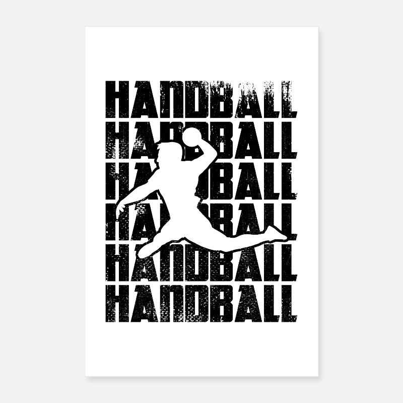 Håndbold Poster 40x60 cm