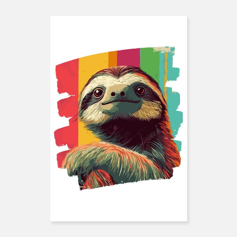 Sloth Poster 16" x 24" (40x60 cm)