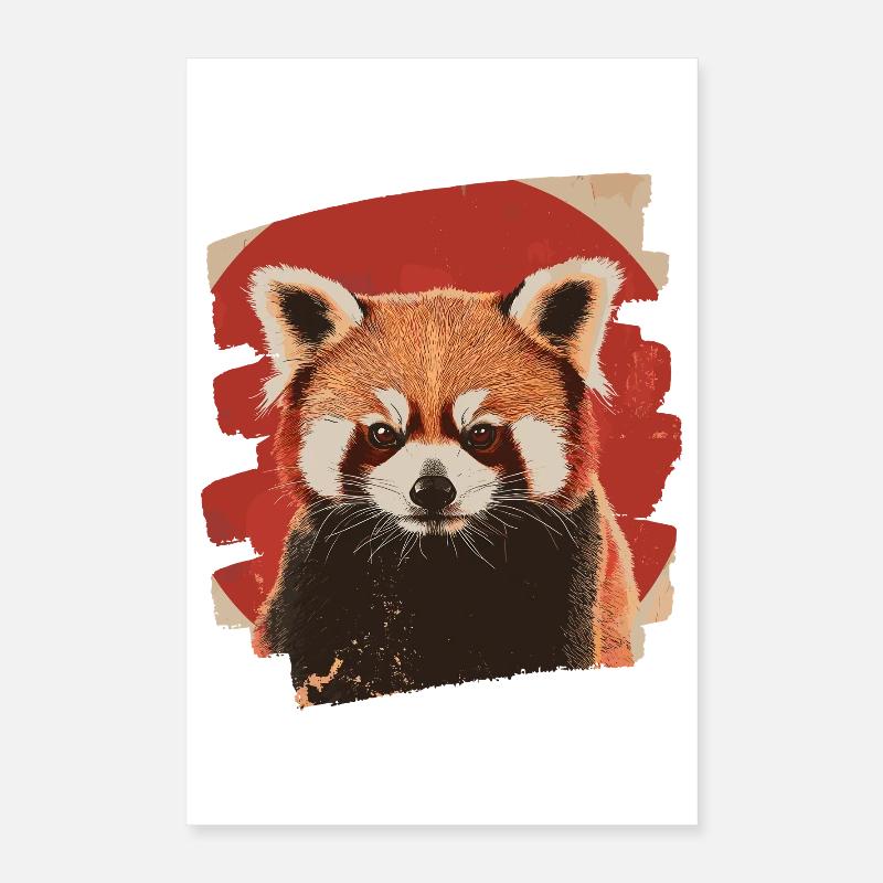 Roter Panda Poster 40x60 cm