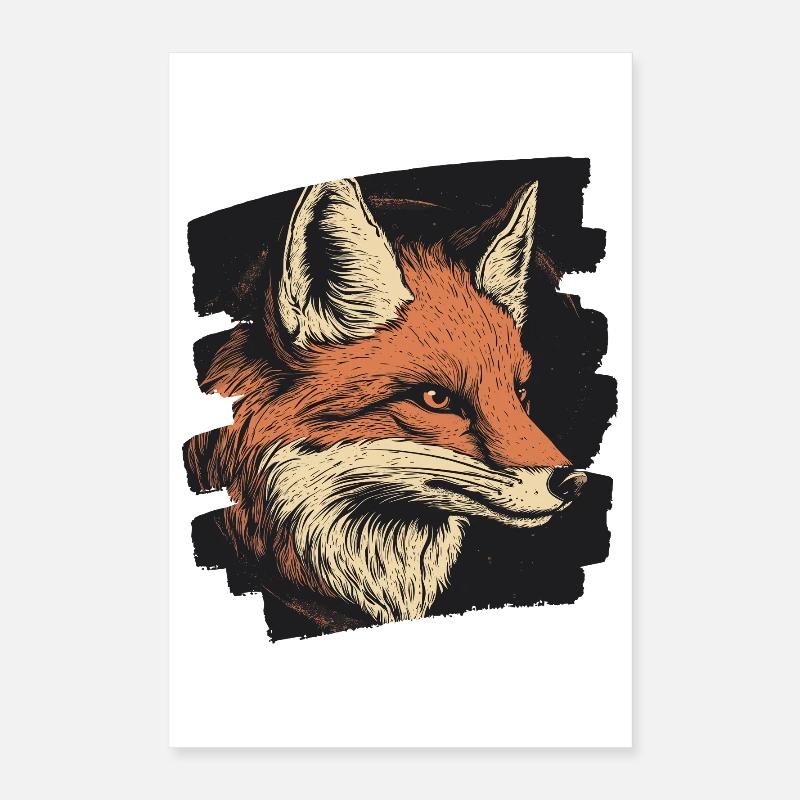 Renard Poster 40 x 60 cm