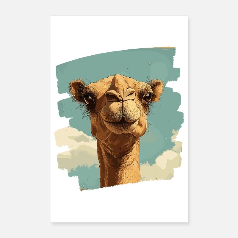 Camel Poster 16" x 24" (40x60 cm)