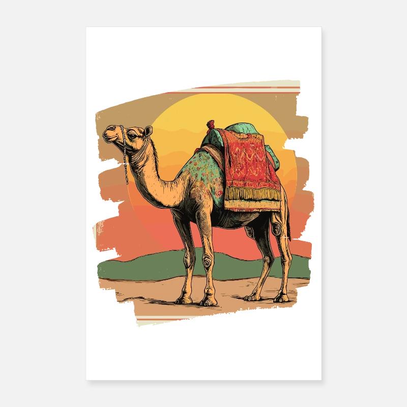 Camel Poster 16" x 24" (40x60 cm)
