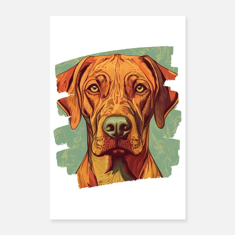 Rhodésian Ridgeback Poster 40 x 60 cm