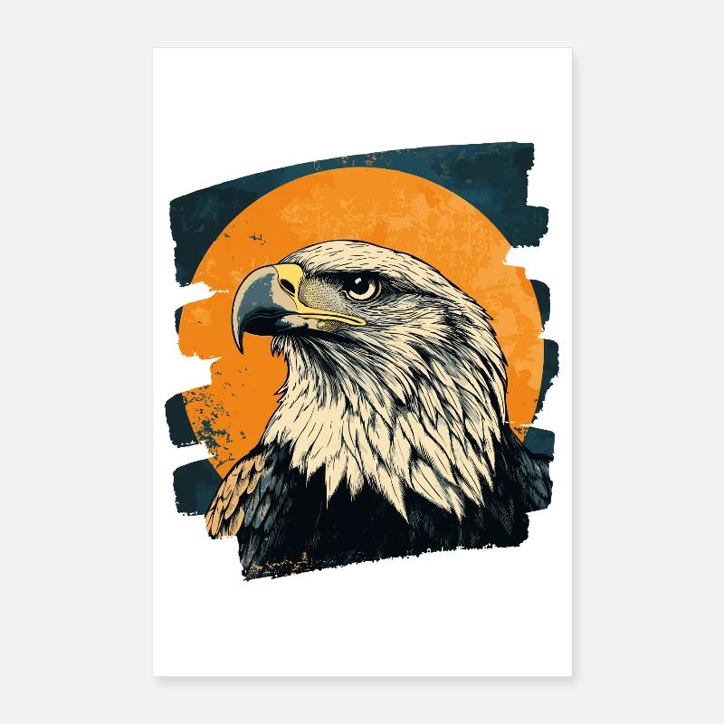 Eagle Poster 16" x 24" (40x60 cm)