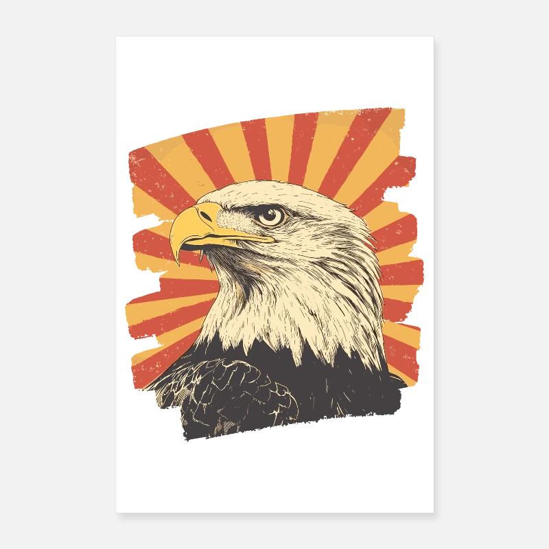 Eagle Poster 16" x 24" (40x60 cm)