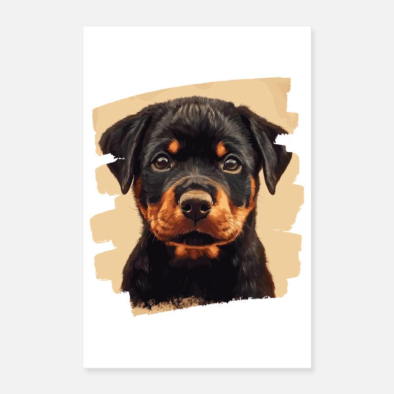 Rottweiler Poster 40 x 60 cm