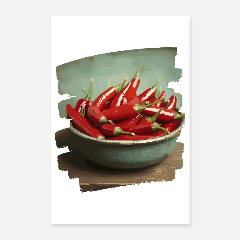 Piment Poster 40 x 60 cm