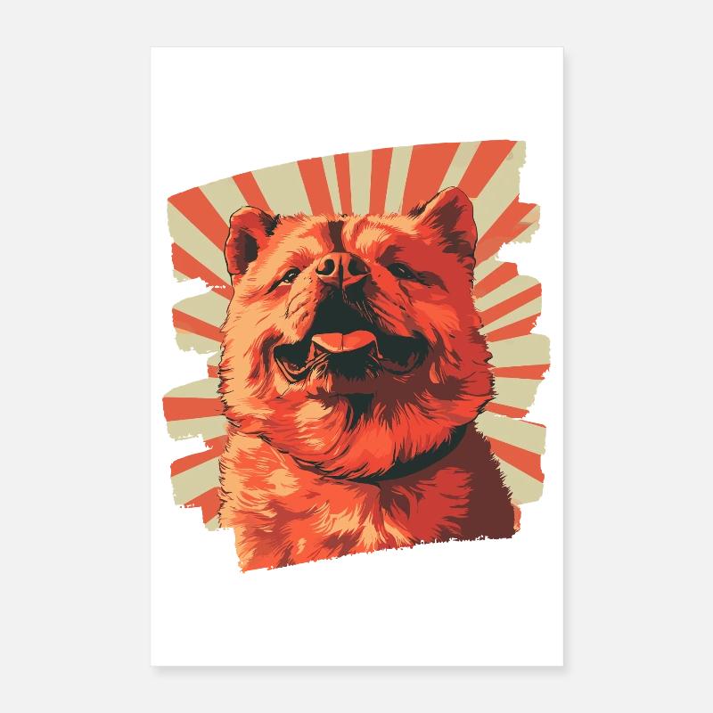 Chow Chow Poster 40 x 60 cm