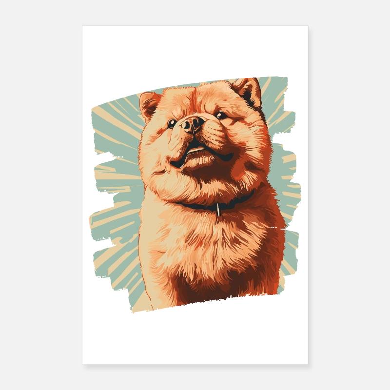 Chow Chow Poster 40 x 60 cm