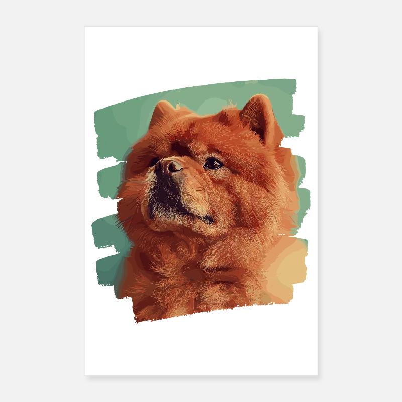 Chow Chow Poster 40x60 cm