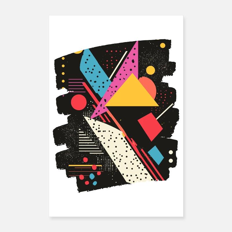 80s Poster 40x60 cm