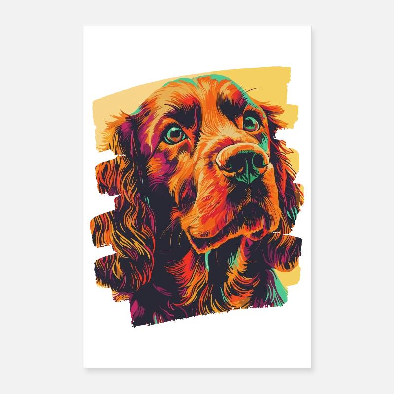 Cocker Spaniel Poster 40 x 60 cm