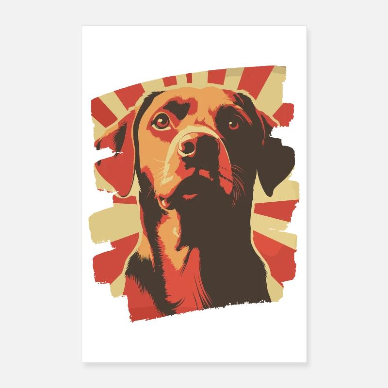 Labrador Poster 16" x 24" (40x60 cm)