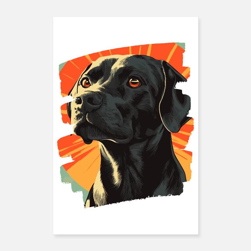Labrador Poster 40 x 60 cm