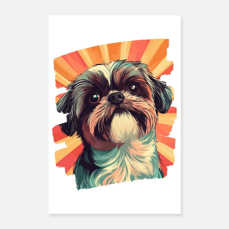 Shih Tzu Poster 16" x 24" (40x60 cm)