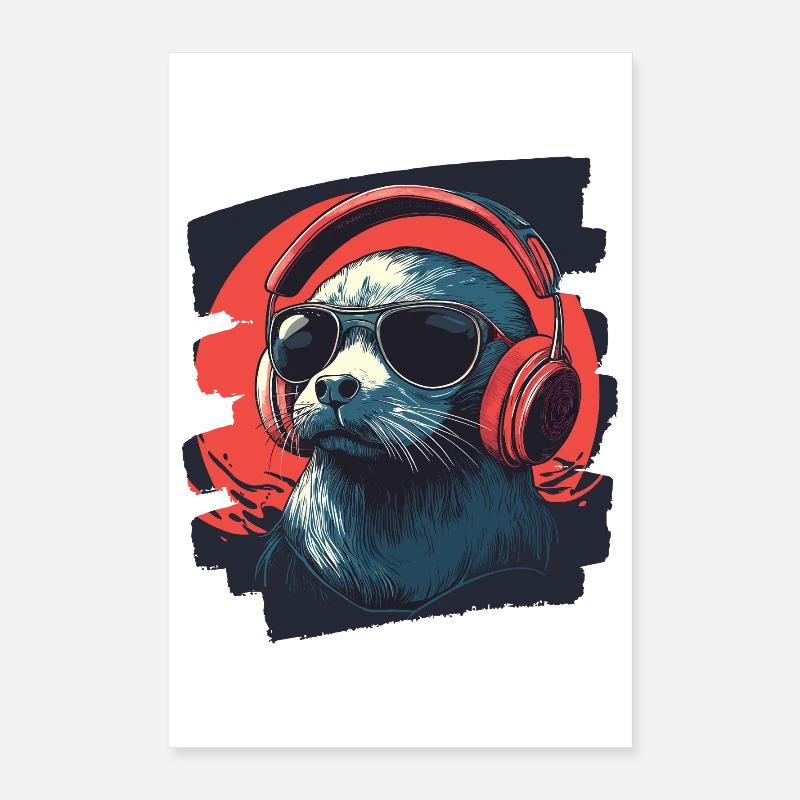 Robbe Poster 40x60 cm