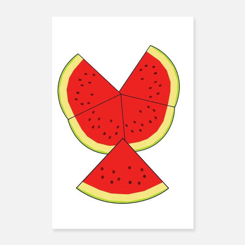 Melon Summer Refreshment Fruit Fruit Poster 16" x 24" (40x60 cm)