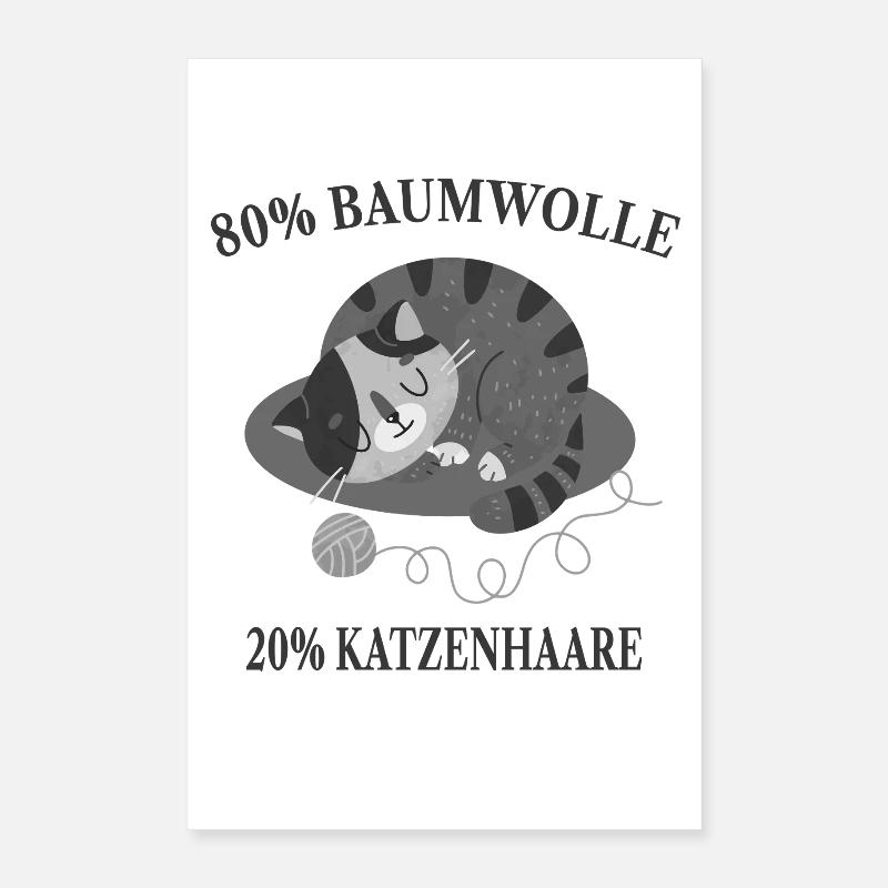 Cat Cat Lover Poster 16" x 24" (40x60 cm)