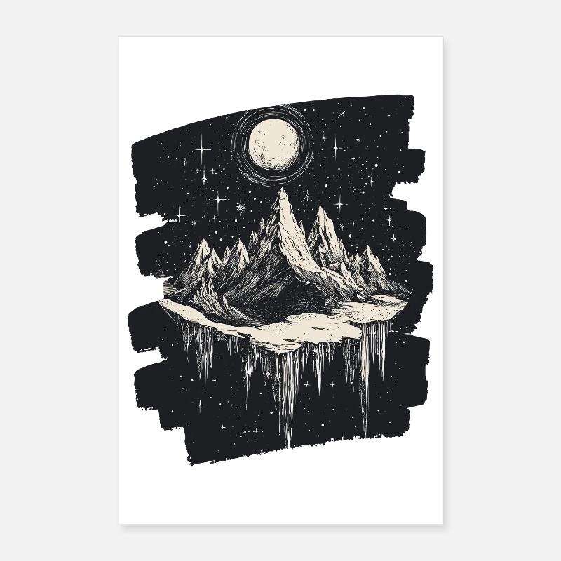 Mountains Poster 16" x 24" (40x60 cm)