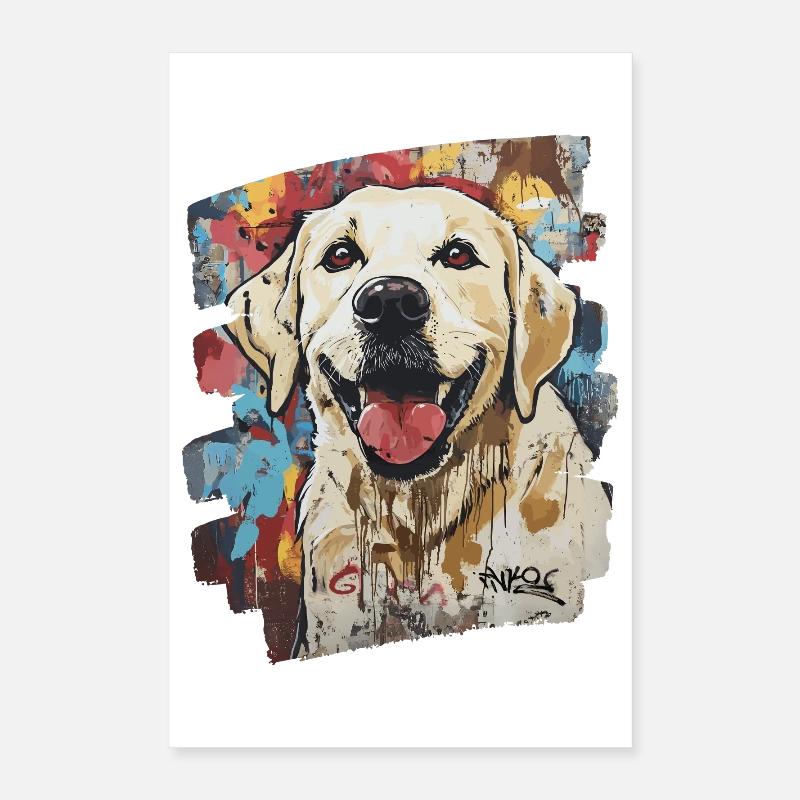 Labrador Poster 40 x 60 cm