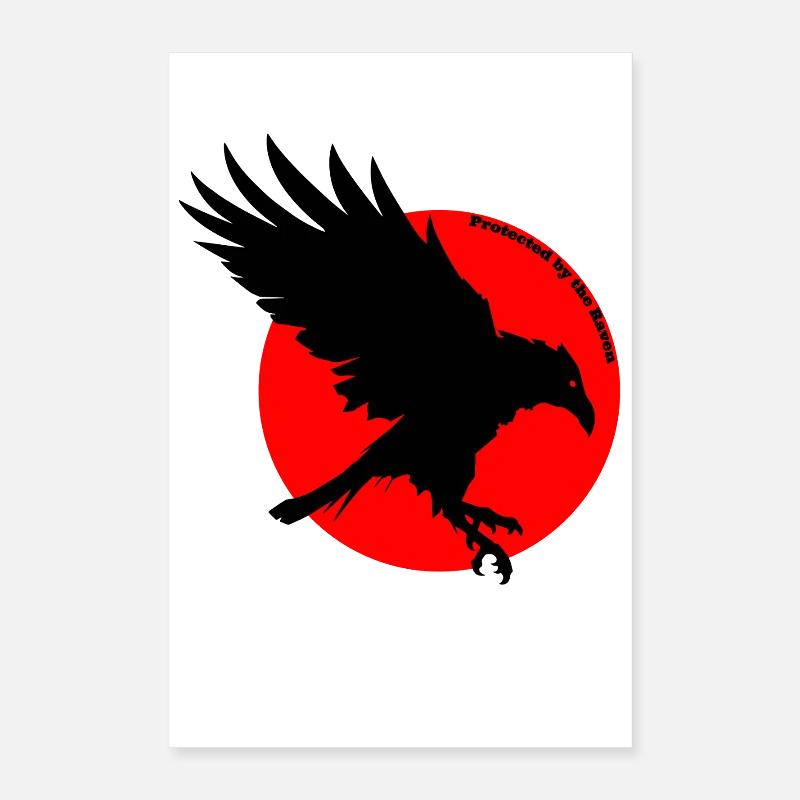Magic Raven Poster 16" x 24" (40x60 cm)