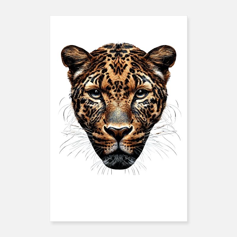 Panthère léopard Grand chat Chat Panthère léopard Poster 40 x 60 cm