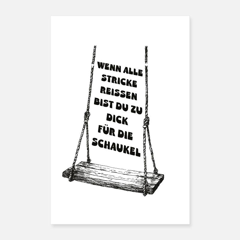 Quand tout le reste échoue Poster 40 x 60 cm