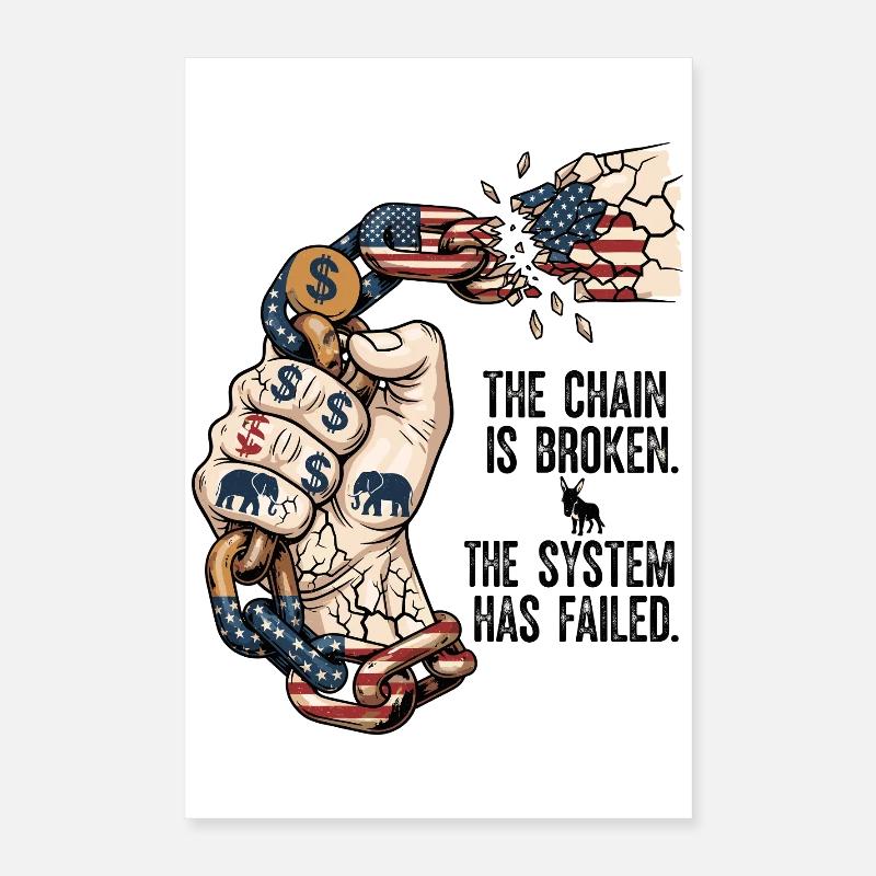 The System Has Failed Poster 40x60 cm