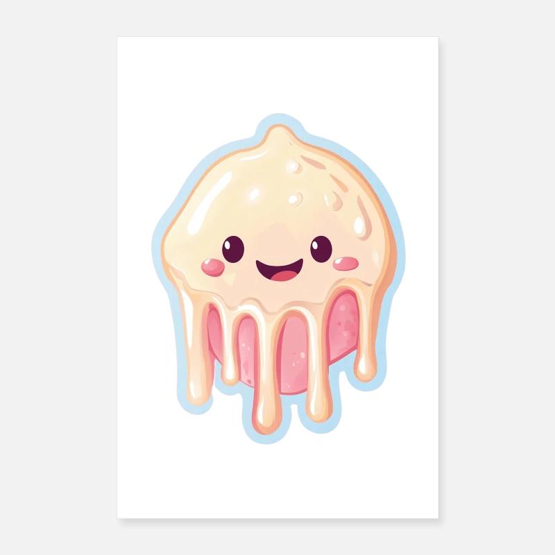 Eiscreme Eis Poster 40x60 cm
