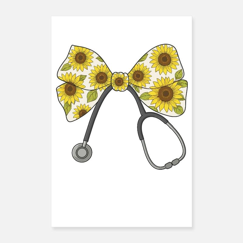 Nurse, Stethoscope, Loop Poster 16" x 24" (40x60 cm)
