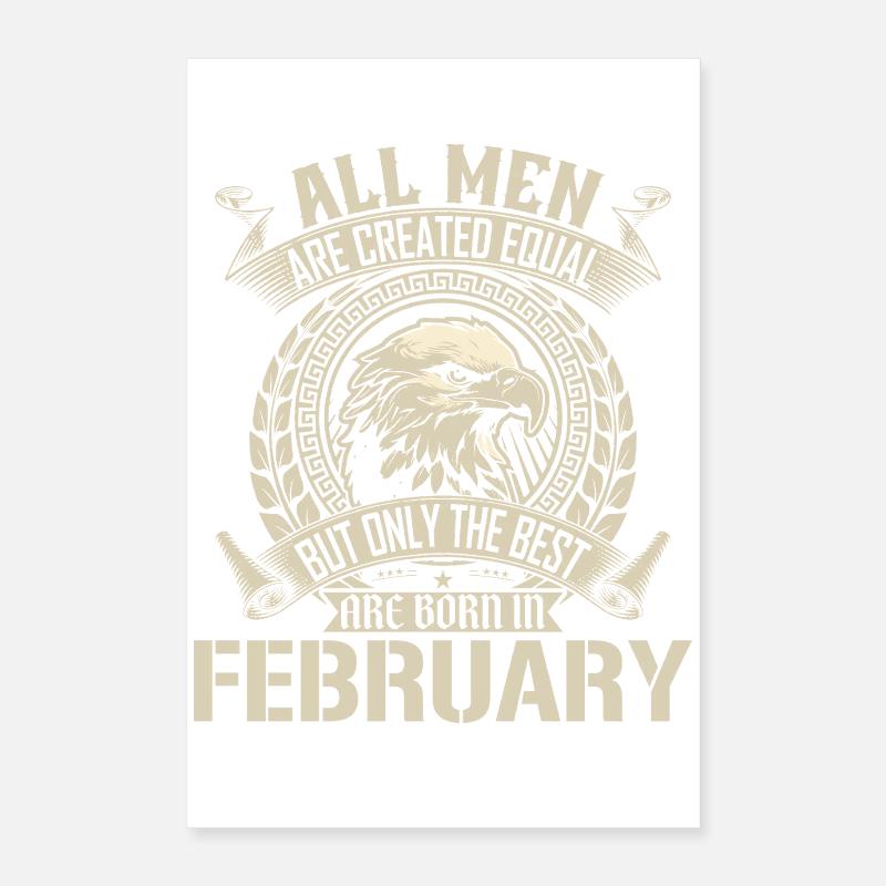 Déclaration d'unité des Eagles de février Poster 40 x 60 cm