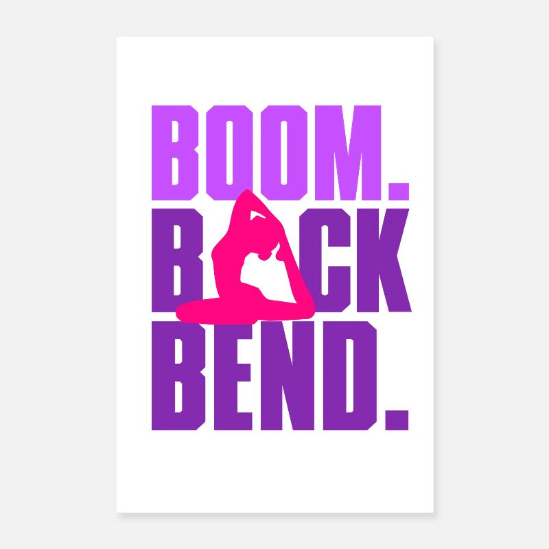 Contortionist Contortion Boom Back Bend Poster 16" x 24" (40x60 cm)