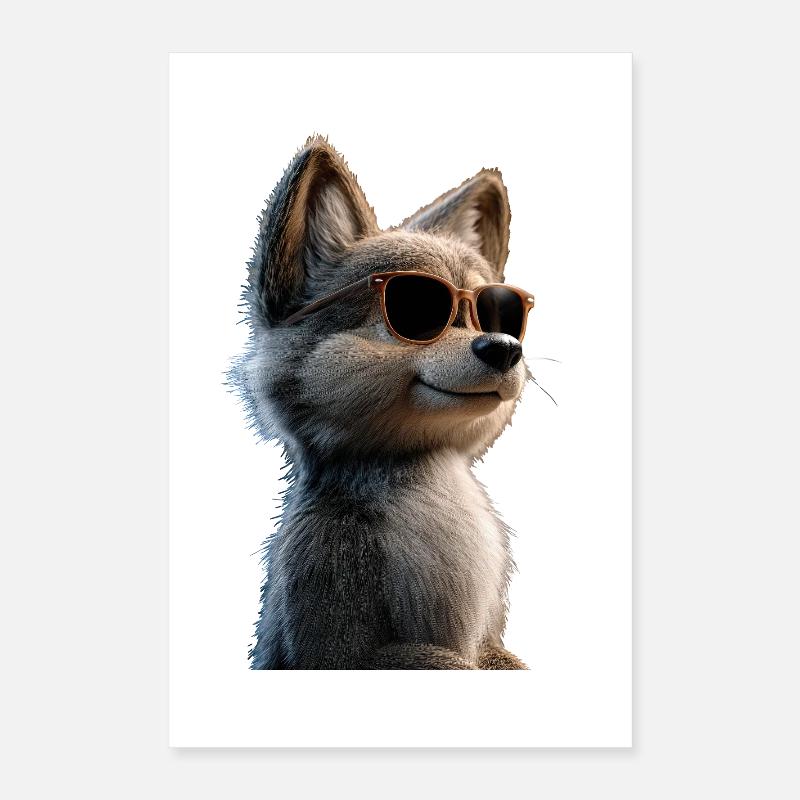 Wolf Love Wolves Wolf Pack Wolfhound Wild Wolf Poster 16" x 24" (40x60 cm)