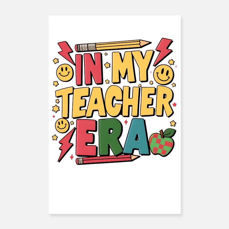 À l’époque de mon professeur Poster 40 x 60 cm