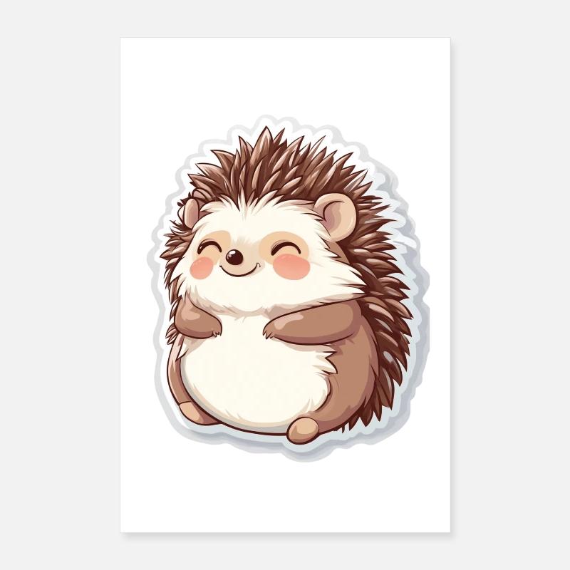 Igel Poster 40x60 cm