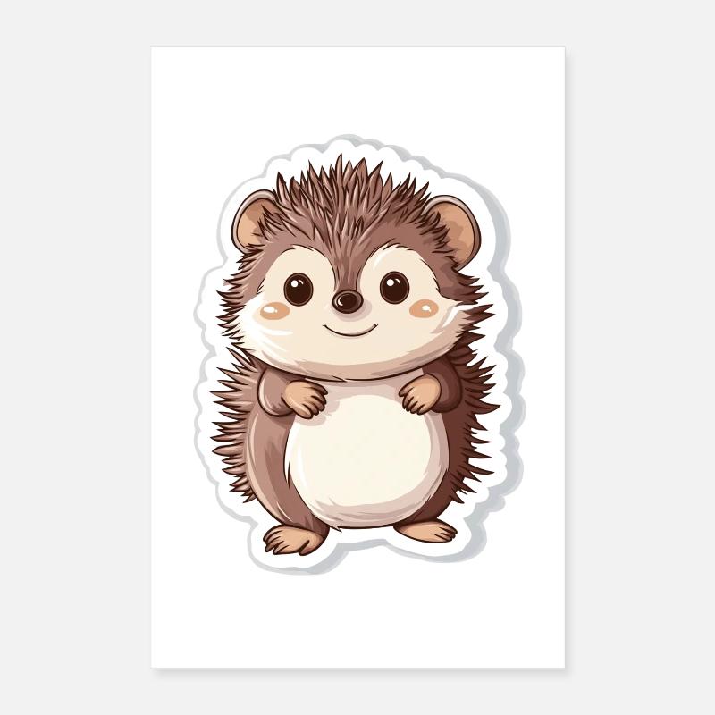 Igel Poster 40x60 cm