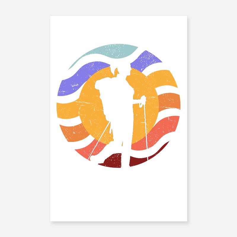 Sun Path Camera Silhouette Poster 16" x 24" (40x60 cm)