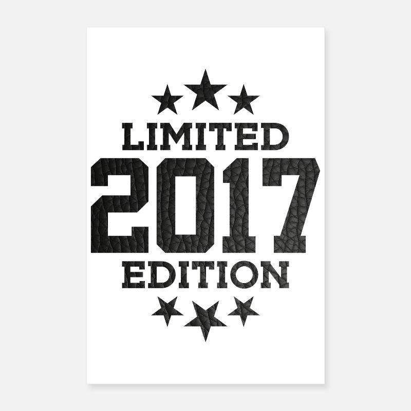 ÉDITION LIMITÉE 2017 9E ANNIVERSAIRE Poster 40 x 60 cm
