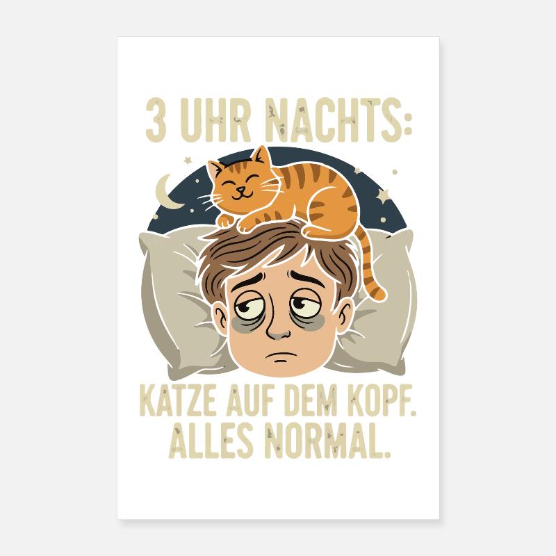 KaterKopf – Trois heures du matin Poster 40 x 60 cm